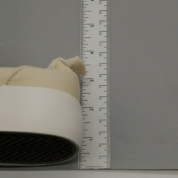 Maurices Womens Platform Flat Heel Lace Up Sneakers Cushioned Tan Sz‎ 6 M - Picture 7 of 9